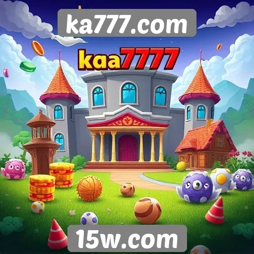 Variedade de jogos disponíveis no ka777.com